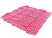 Cuddlz pink adult kitty cat pattern baby diaper changing mat extra large size / ABDL nappy changing mat for adults