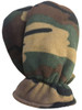 Green Camouflage Cuddlz Fleece Adult Baby Locking Mittens with Locking Wrist Straps ABDL