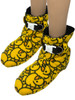 Cuddlz Yellow Duck Pattern Fleece adult baby padded locking booties fetish matching abdl booties and mittens lockable