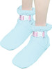 Cuddlz Stretch Fabric Adult Baby Locking Booties