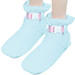 Cuddlz Stretch Fabric Adult Baby Locking Booties