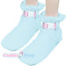 Cuddlz Stretch Fabric Adult Baby Locking Booties
