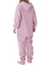 Baby Pink footed onesie for adults with feet adult baby sleeper abdl onesies pjs pyjamas abdl
