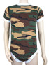 Cuddlz Green Camouflage fleece onesie for adults ABDL clothing adult baby diaper lovers Romper Sleepsuit