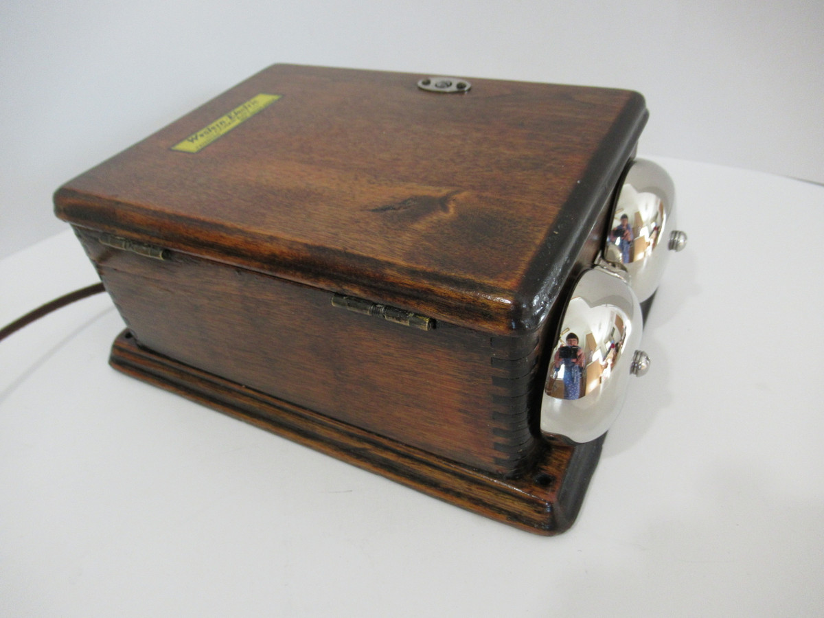 Western Electric 295 oak subset with outside nickel bells is a