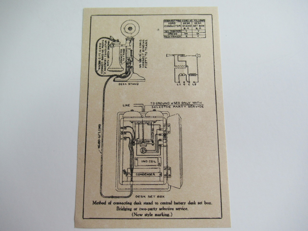 Western Electric 295A subset wiring diagram to glue in your wood