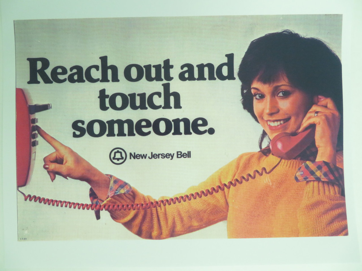 Phone Booth advertising sign #1 - Old Phone Shop Store