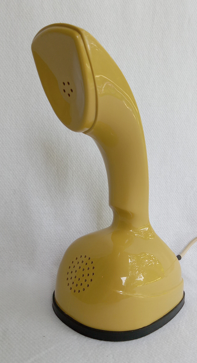 Harvest Gold Ericofon made by North Electric Rotary dial telephone