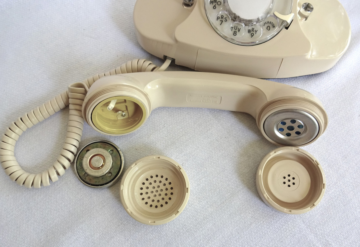 Rose Beige touch tone princess phone made by Western Electric | Old ...