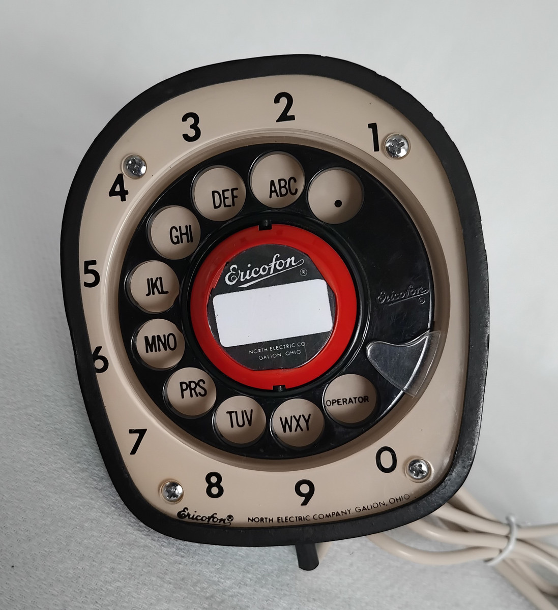 Aqua Mist Ericofon telephone is a fully working phone that looks