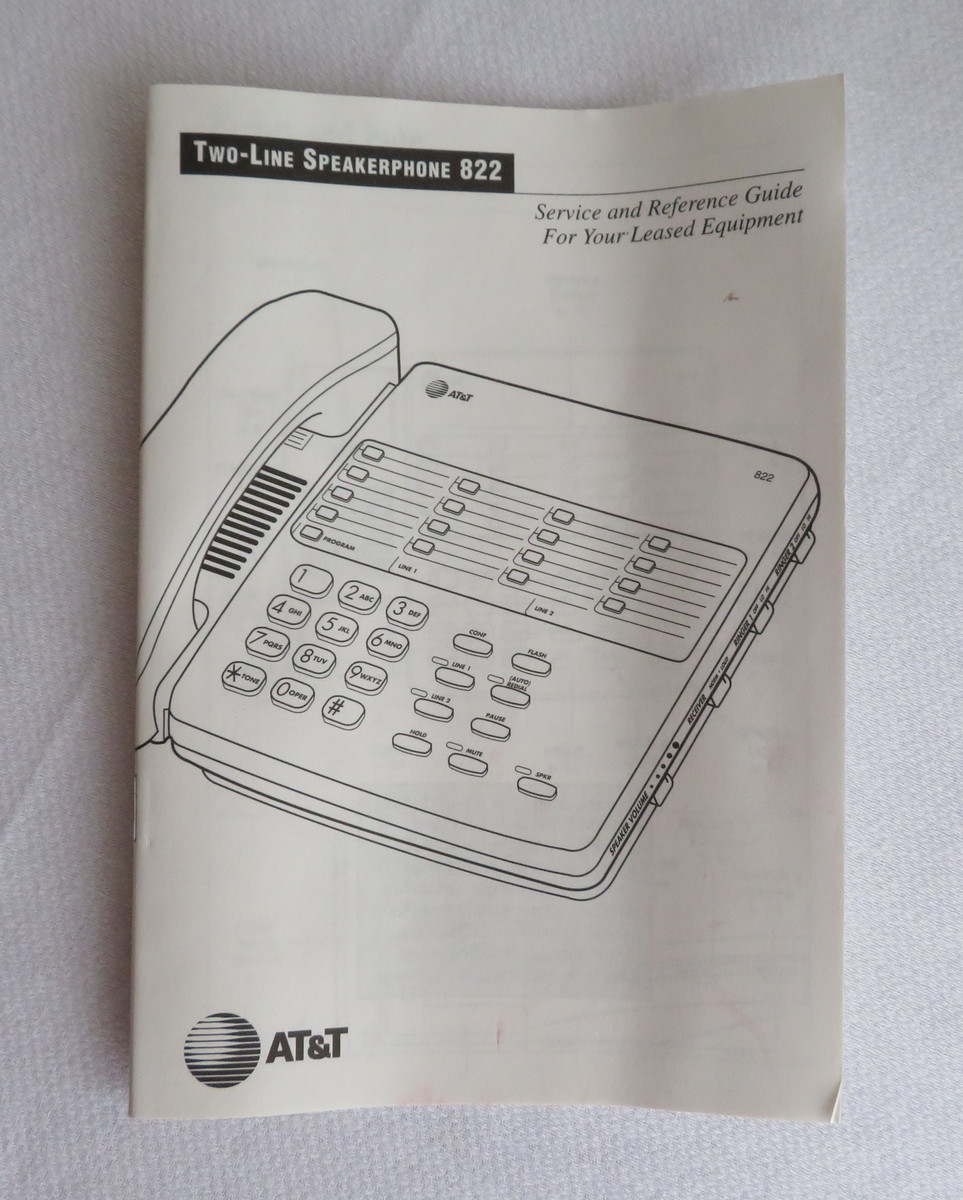 Speakerphone model 880 made by AT&T| Old Phone Shop