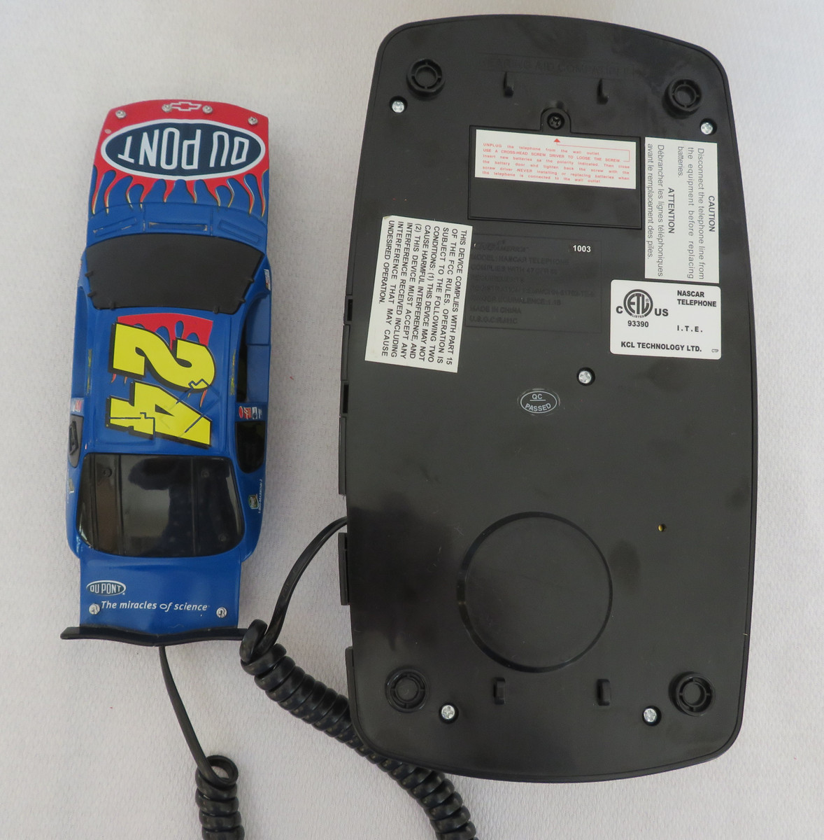Nascar touchtone telephone Jeff Gordons Chevrolet, Woring 1990s phone ...
