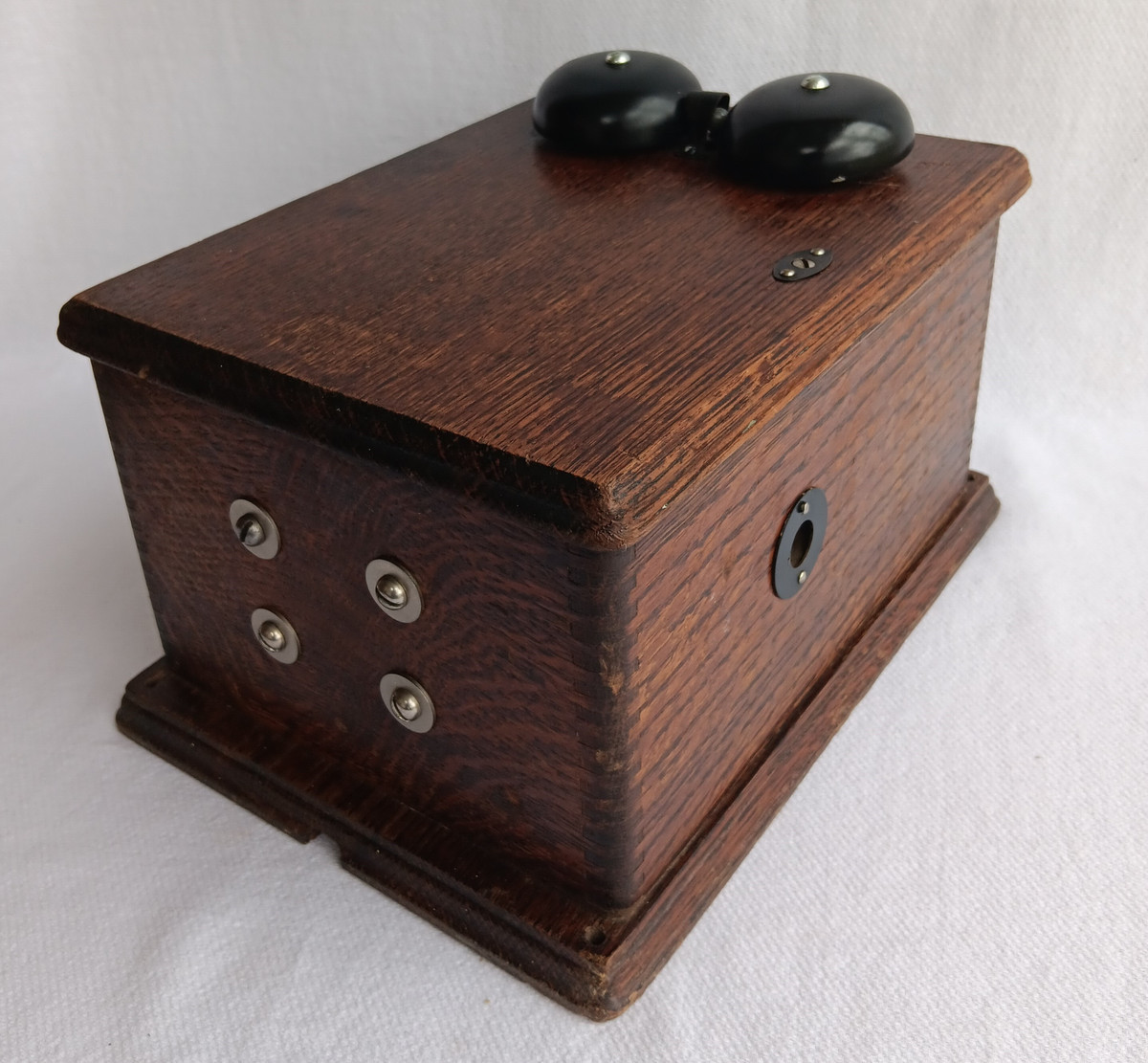 WESTERN ELECTRIC アンティークボックス Western Electric 300K Subset ringer box Quarter sawn oak | Old