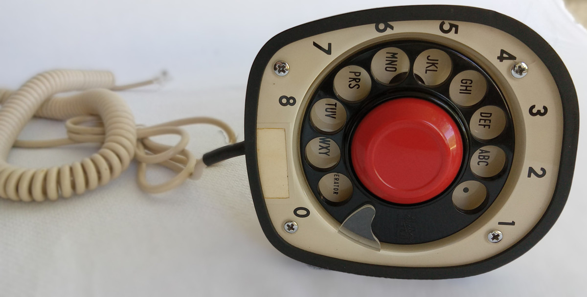 Sahara Beige telephone is a fully working phone that looks very
