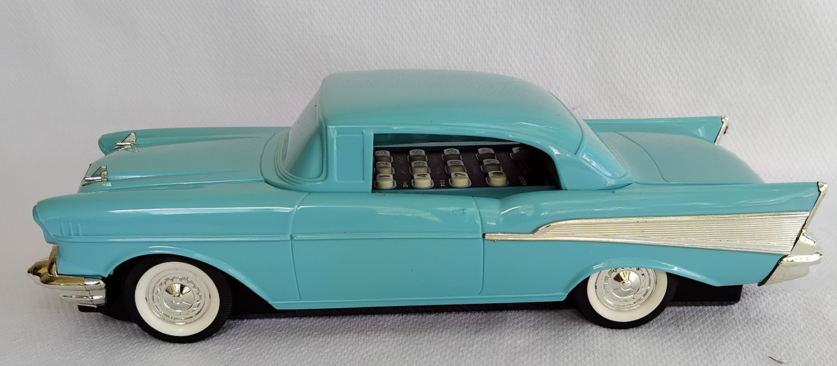 957 Chevrolet Touchtone telephone animated | Old Phone Shop