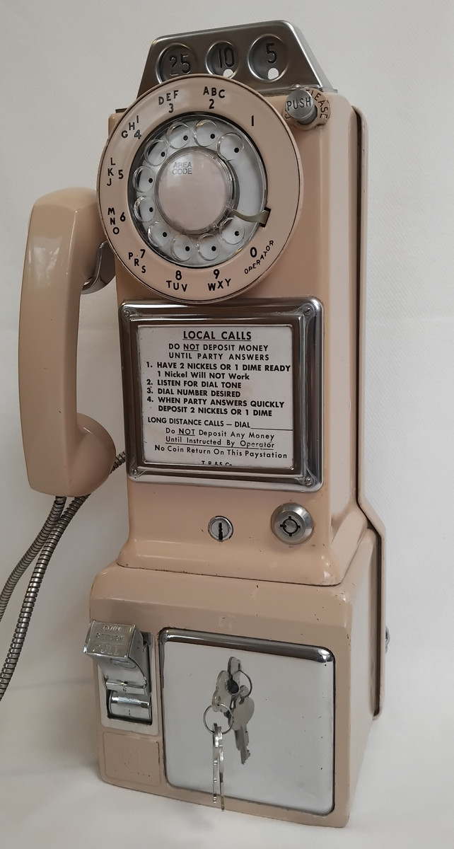 Northern Electric 233G 3 slot payphone | Old Phone Shop