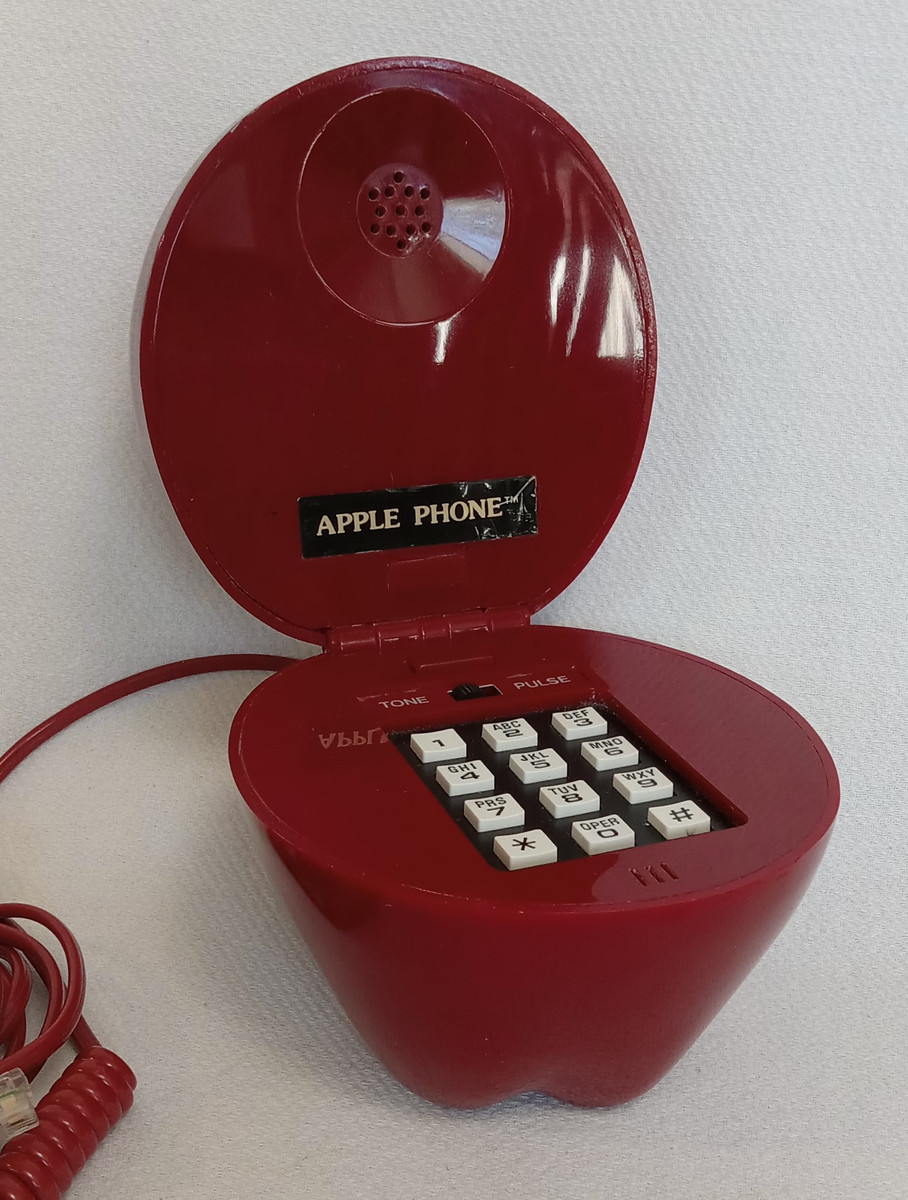 【希少】ヴィンテージ りんご型 電話機 Apple phone アップルフォン ヴィンテージ りんご型電話機 アップルフォン - [Sold Out]過去の販売商品