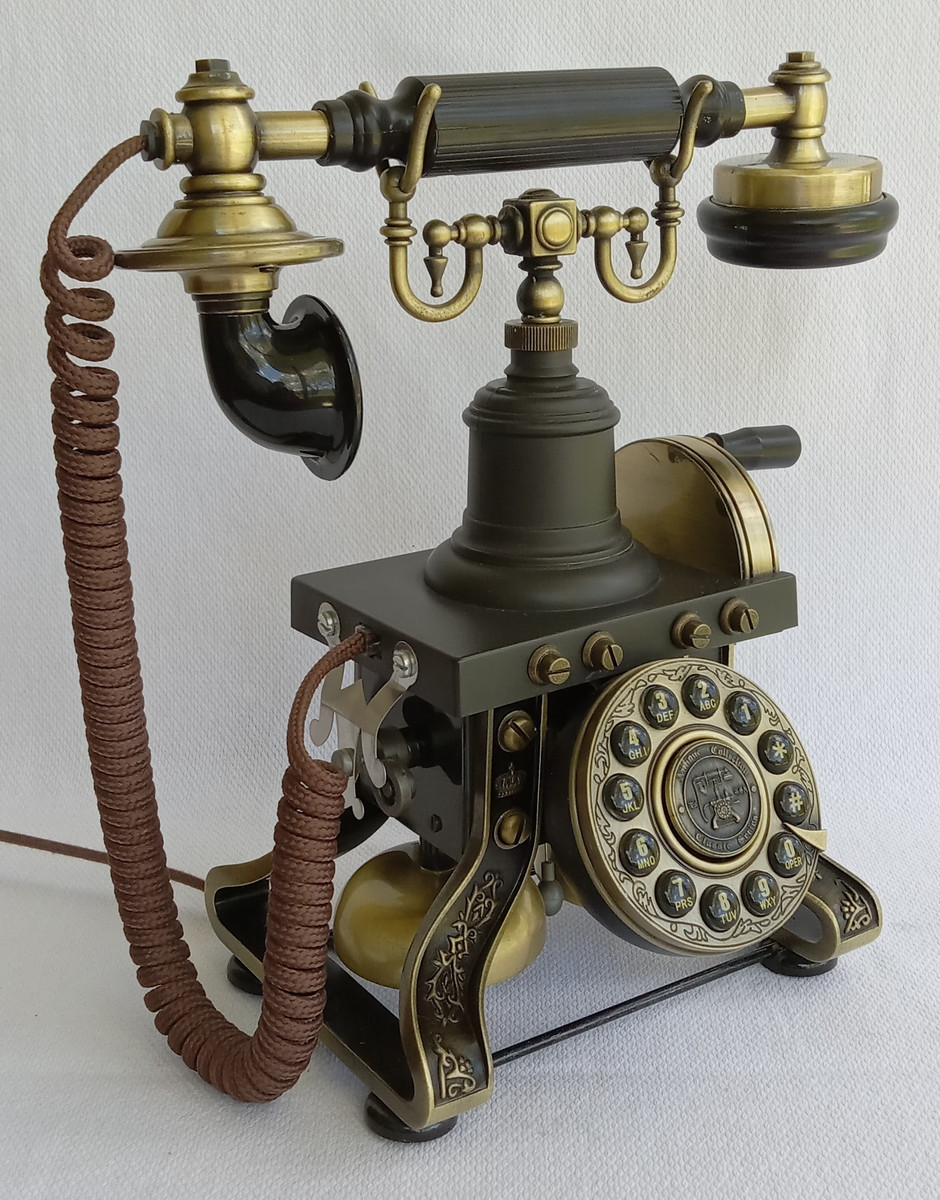 paramountアンティーク受話器 Antique phone Paramount Eiffel Tower 1892 , works - Old Phone Shop