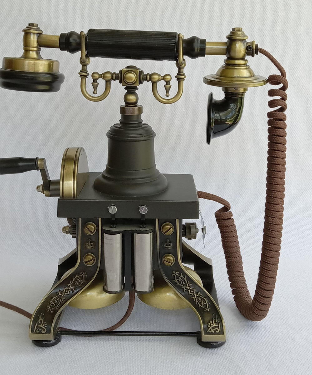 paramountアンティーク受話器 Antique phone Paramount Eiffel Tower 1892 , works - Old Phone Shop