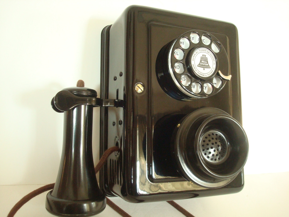 Western Electric 653 wall telephone