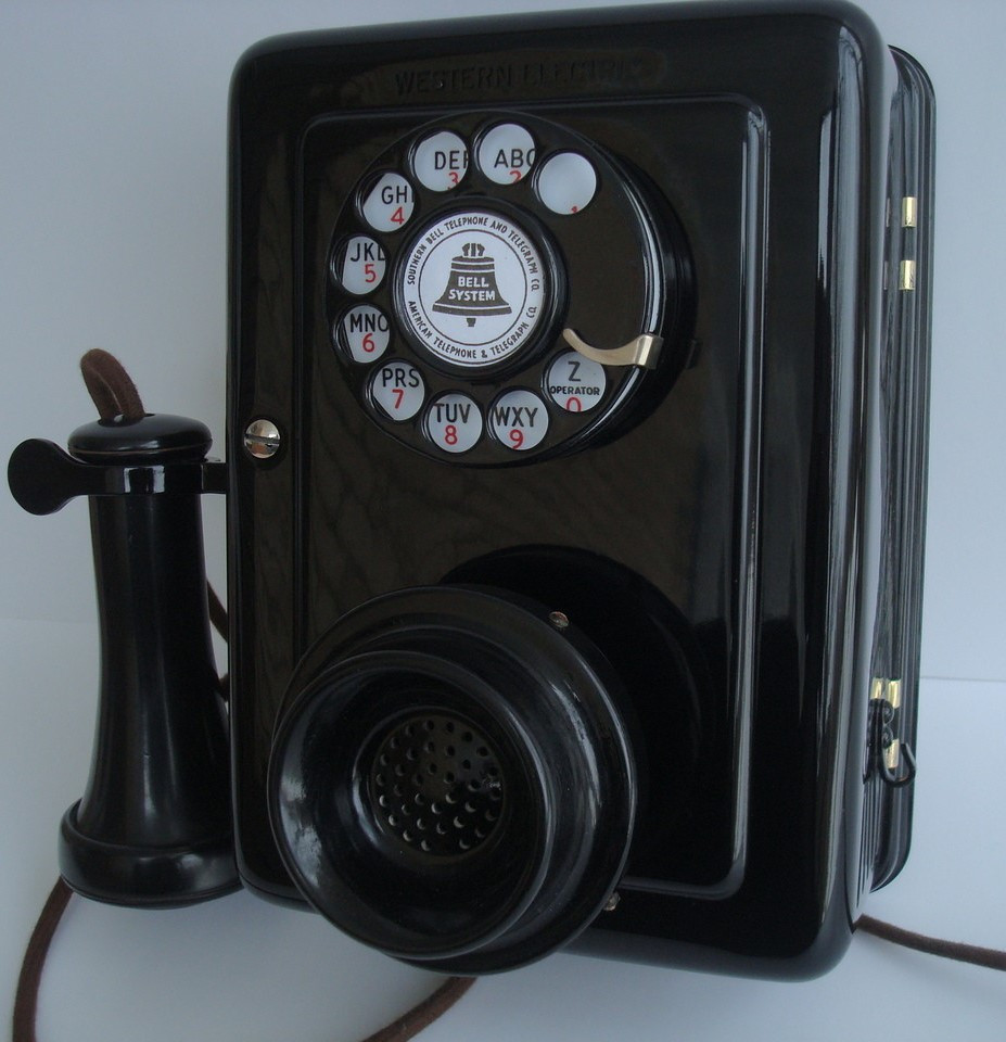 Western Electric 653 wall telephone