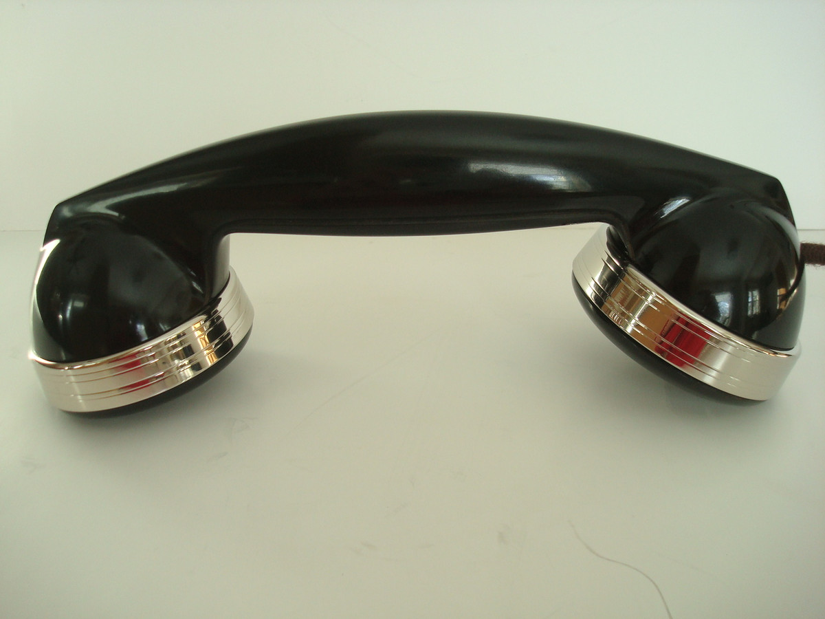 Western Electric 202 with Chrome banded F1 handset - Old Phone