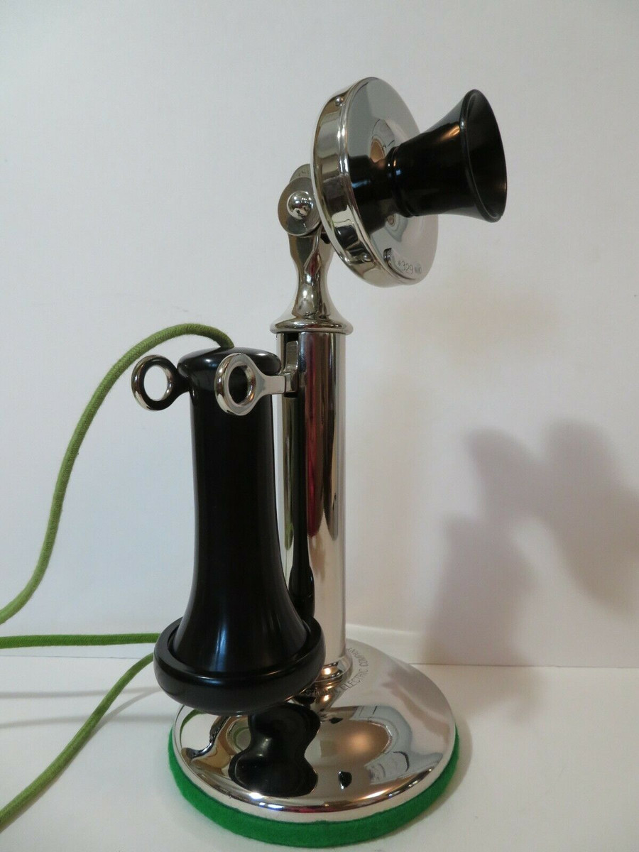 candlestick rotary telephone