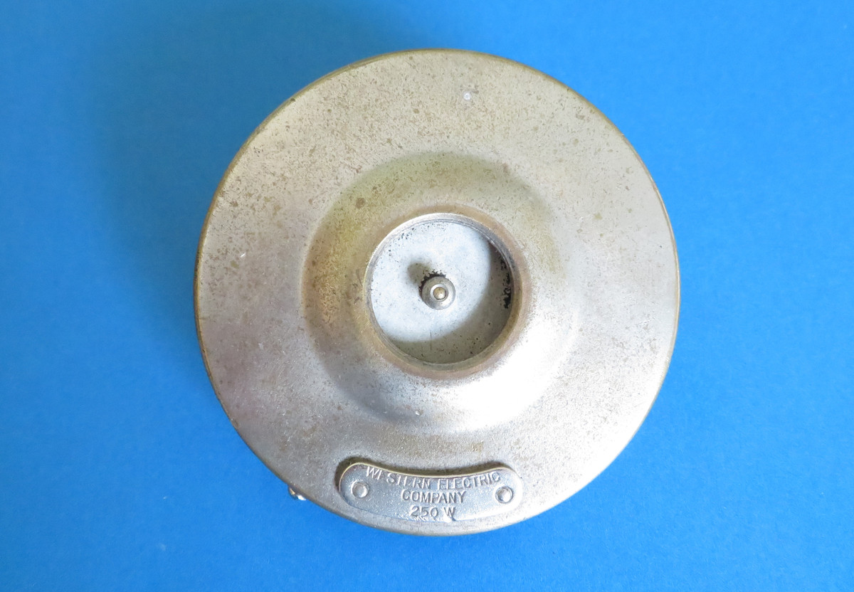 Western Electric 317 wood wall phone transmitter assembly Old Phone Shop