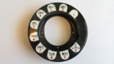 Western Electric 147B dial plate , Shroud  acorn nuts 50G