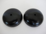 Brass bells 2.5" Black powder coated 