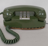 Moss Green Princess Phone Touch Tone phone