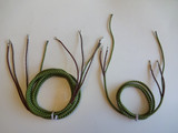  Green/Brown Rattlesnake  cord Combo with ties 