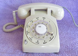 NEW Stromberg Carlson ivory rotary 500 telephone 