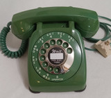 Green Automatic Electric phone AE 80