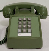 Moss Green Western Electric telephone 2500 touch tone beauty Works  