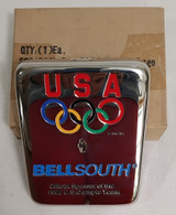 Single slot Payphone1996 Olympic vault door Chrome NOS 