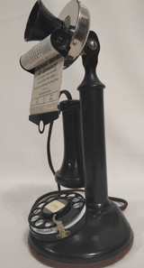 Western Electric 51AL candlestick #2 dial Rare Scroll attachment