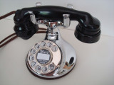 Western Electric 102 telephone in Chrome