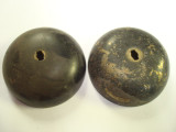 Western Electric Brass 2 1/2"  Gongs or bells   Set of 2 