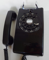 Western Electric 554 wall telephone 1950s Black 