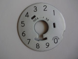 Western Electric 150A Porcelain dial plate for #4 and #5 dials 