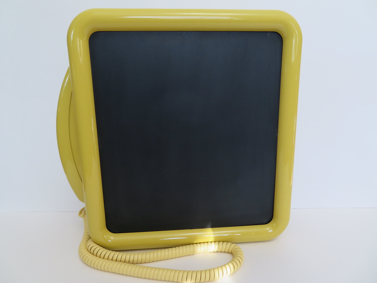 Vintage Clear Blue Western Electric 2500 Telephone works Collectors