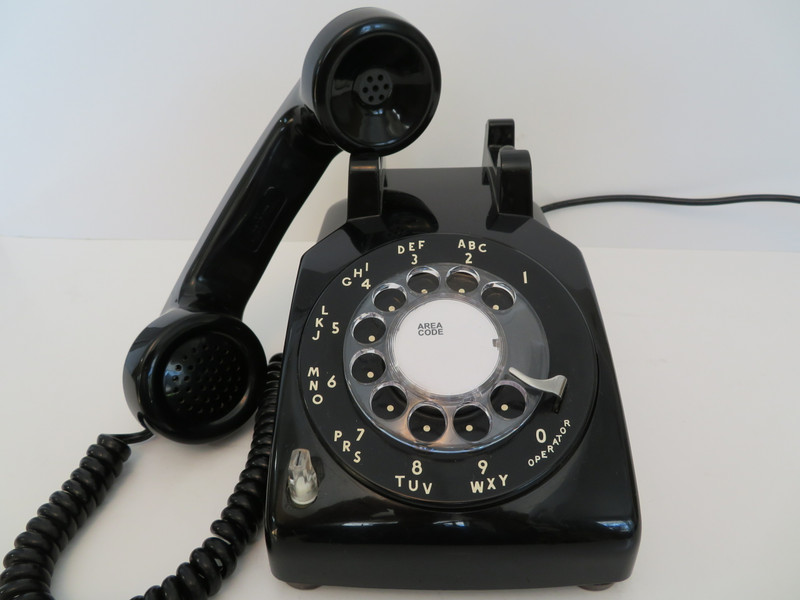 Western Electric 510 telephone 2 line 1960s  