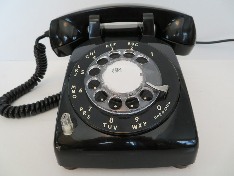 Western Electric 510 telephone 2 line 1960s  