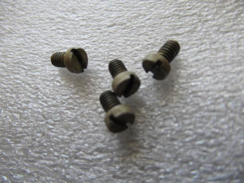 Western Electric Upper housing lock screws Original 