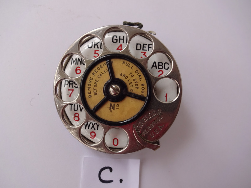 Mercedes dial with Chrome finger wheel 