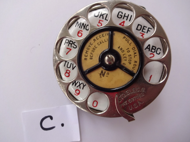 Mercedes dial with Chrome finger wheel 