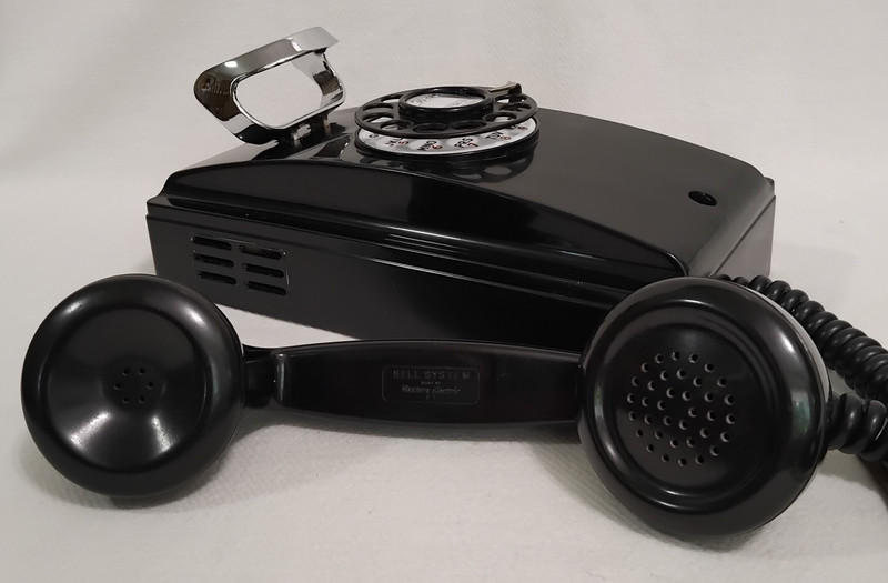 Western Electric 354 Wall phone black