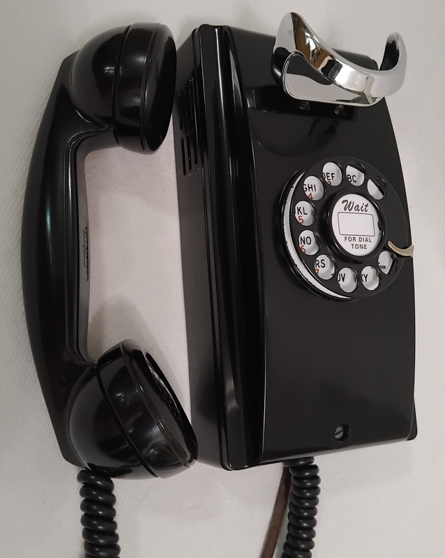 Western Electric 354 Wall phone black