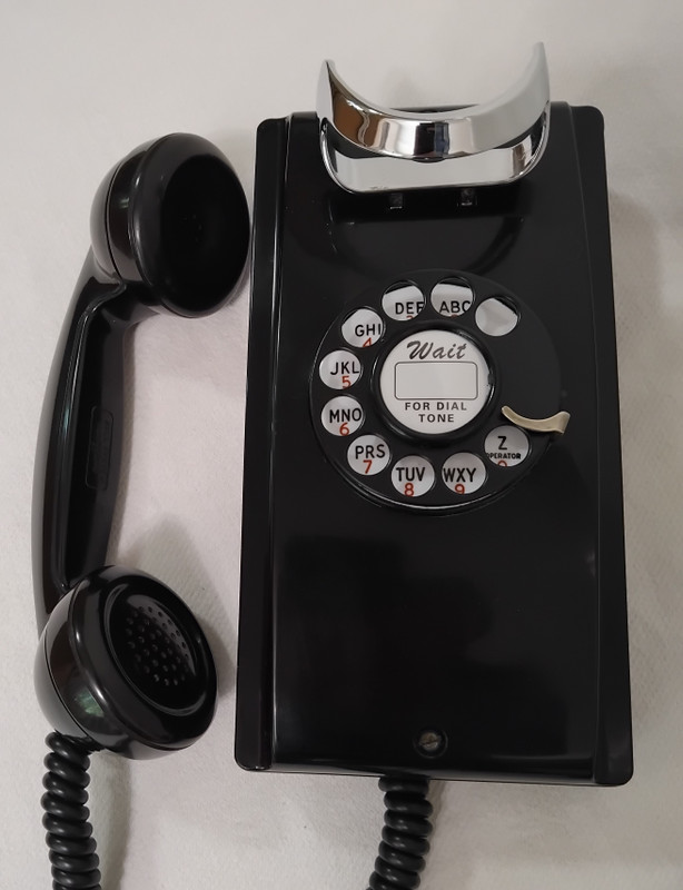 Western Electric 354 Wall phone black